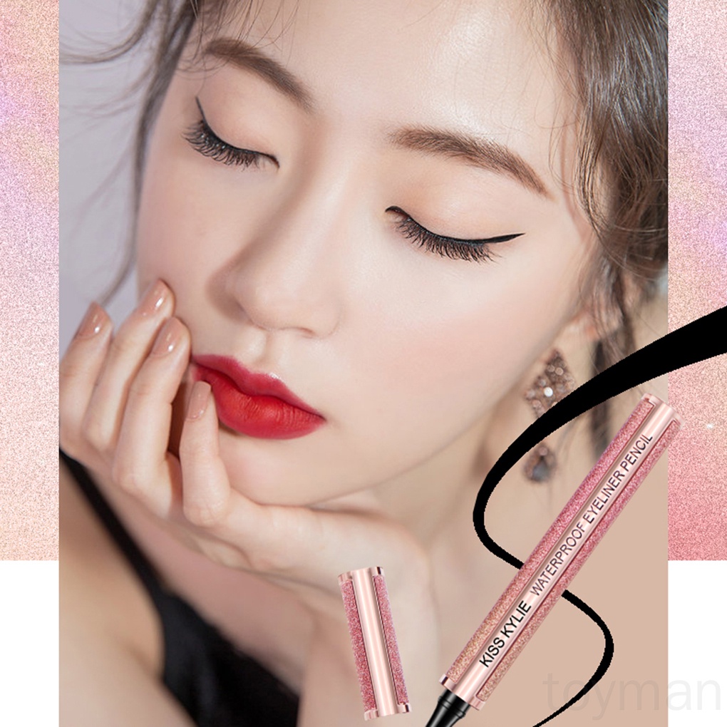 [Hàng mới về] Bút kẻ mắt dạng lỏng màu đen nhanh khô chống thấm nước lâu trôi