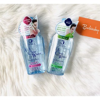 NƯỚC TẨY TRANG SENKA ALL CLEAR WATER MICELLAR FORMULA WHITE 230ML-hồng