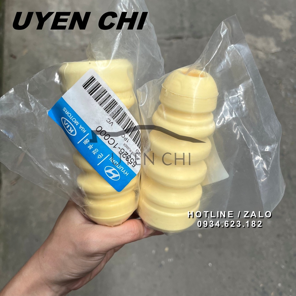 Cao su tăm bông giảm xóc  sau xe Accent , Getz