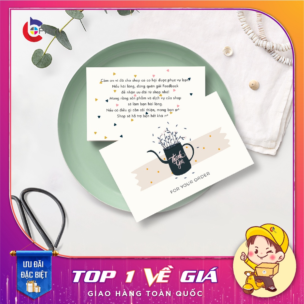 Card Cảm ƠnCảm Ơn, Card Cảm Ơn Khách Hàng - Size 9x5,4cm - Siêu Dễ Thương 😍 GIÁ RẺ VÔ ĐỊCH 😍 Cho Sốp ...