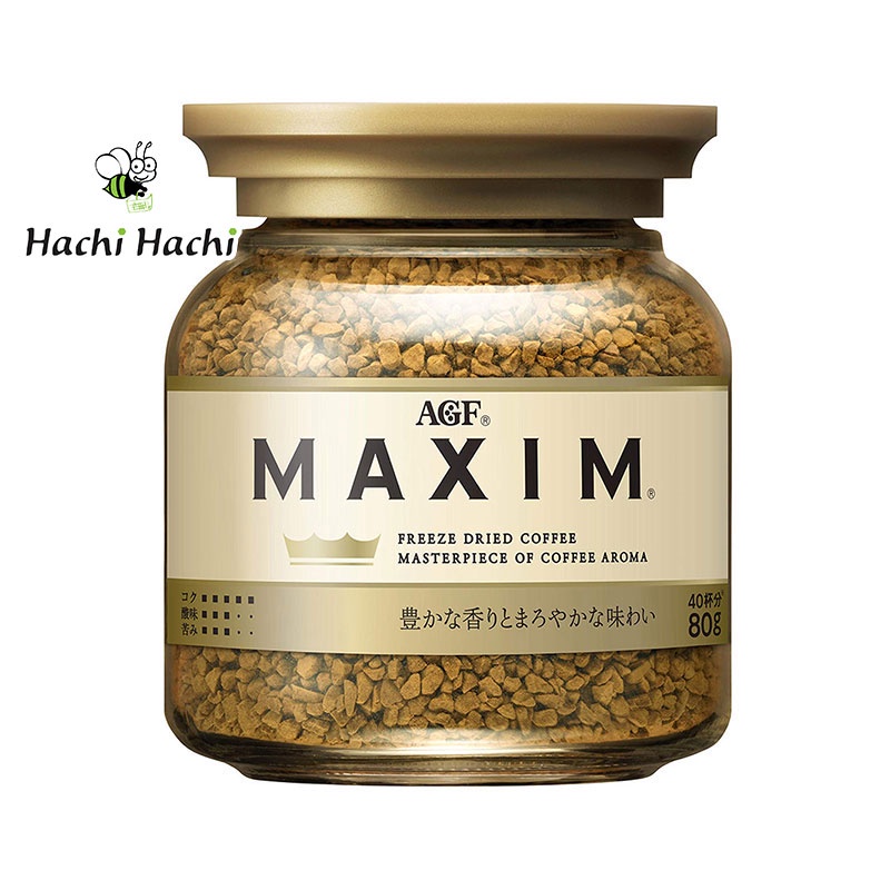 CÀ PHÊ HÒA TAN NHẬT BẢN MAXIM 80G - HACHI HACHI JAPAN SHOP