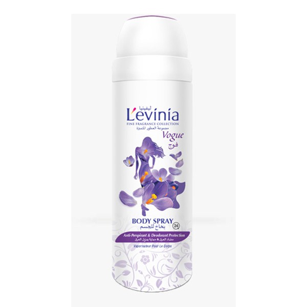 Xịt khử mùi toàn thân Levinia 200ml