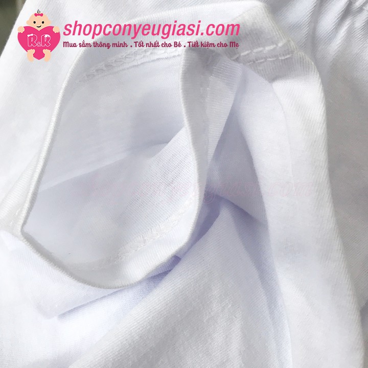 Quần Thun Cotton Trắng Dài Tin Tin Cho Bé