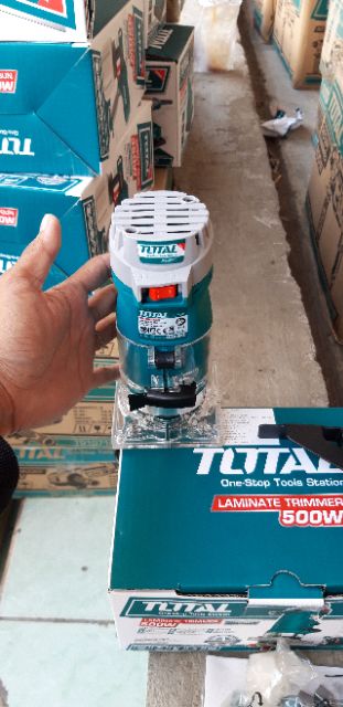 MÁY PHAY CẮT MÉP CỐT 6MM và 6.3MM TOTAL TLT5001