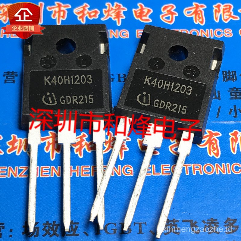 Bộ 5 Linh Kiện Điện Tử K40H1203 IKW40N120H3 TO-247 1200V 40A Chất Lượng Cao