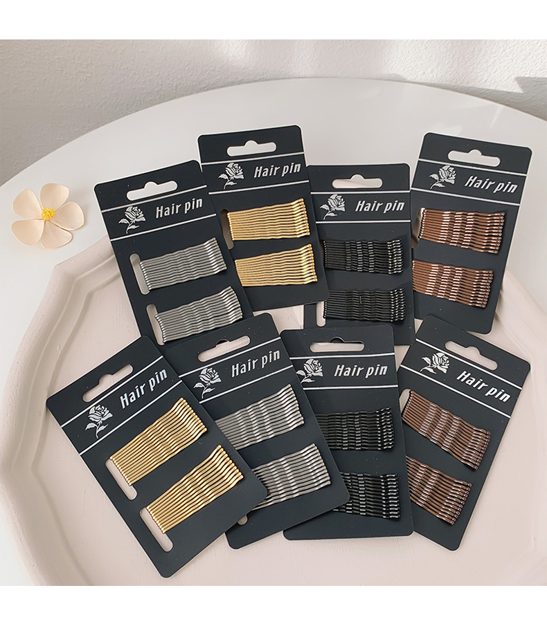 Kẹp tăm bằng kim loại kiểu dáng đơn giản phong cách Hàn Quốc