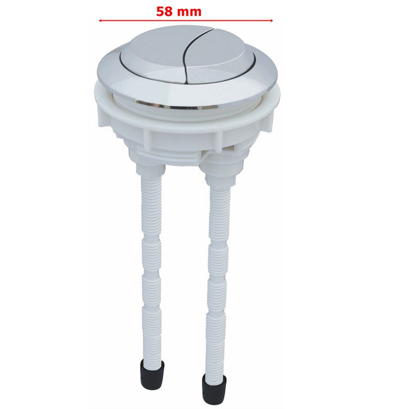 Bộ nút nhấn dành cho bồn cầu 2 nhấn đường kính 5.8cm