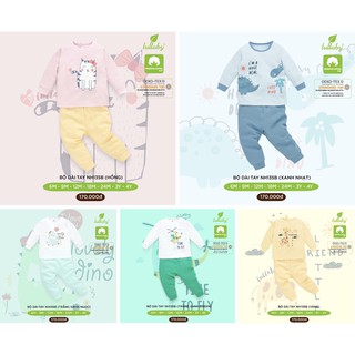 Bộ dài tay Lullaby mẫu mới nhất NH135B