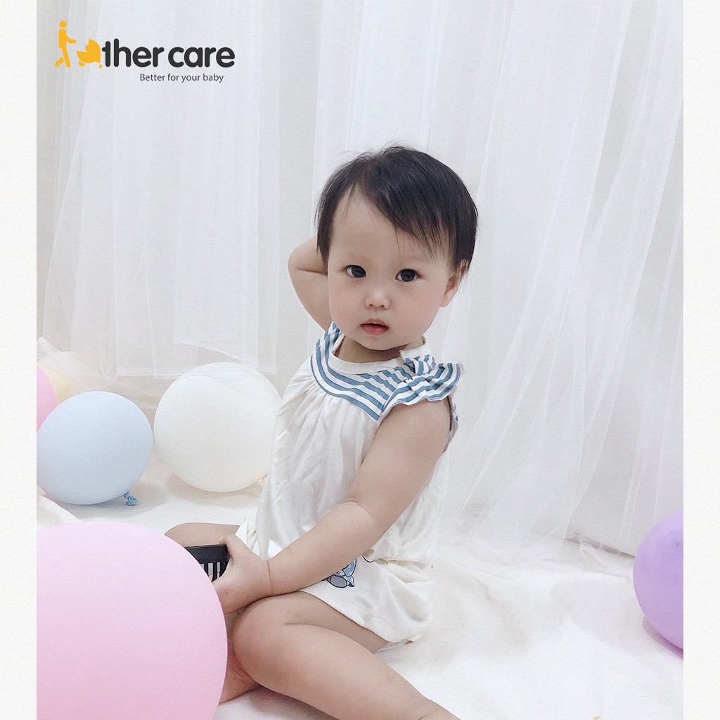 Váy Tay Hến FatherCare trẻ em - In Hình Thỏ FC658