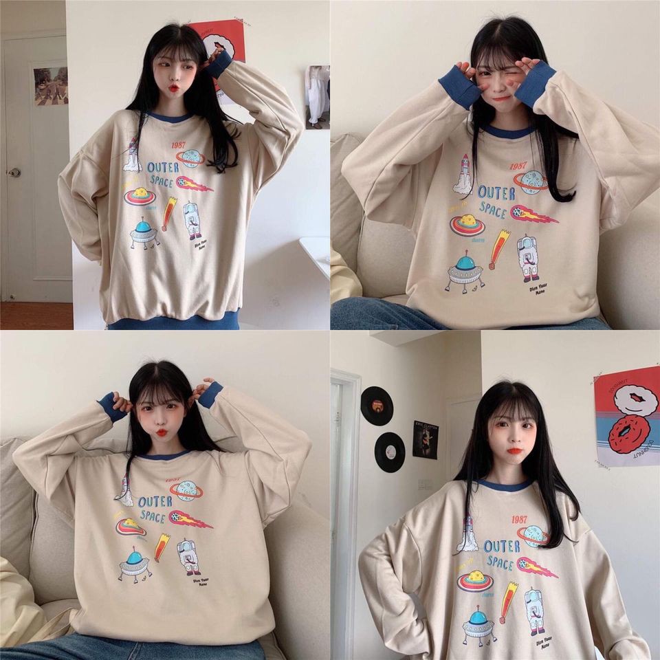 Áo Sweater Nỉ Bông Unisex 1987 [ FREESHIP ] form nam nữ unisex ❤️ Jaystoree ❤️