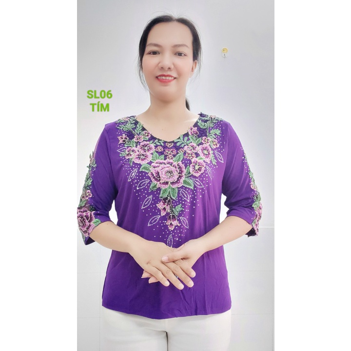 ÁO TRUNG NIÊN CHO MẸ. SIZE 50-75KG