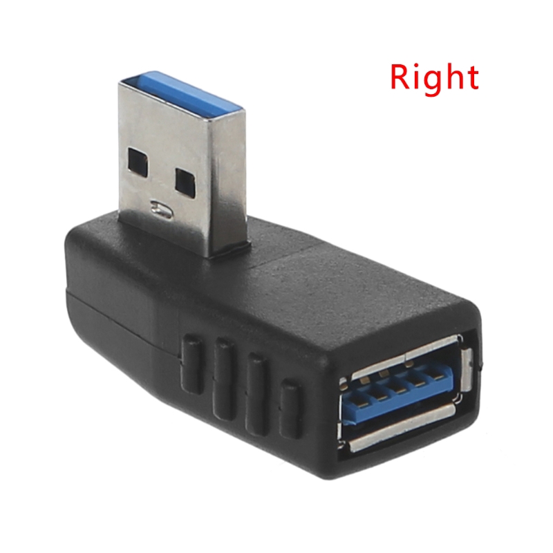 Đầu Chuyển Đổi Usb 3.0 A Male Sang Female 90 Độ Cho Laptop / Pc
