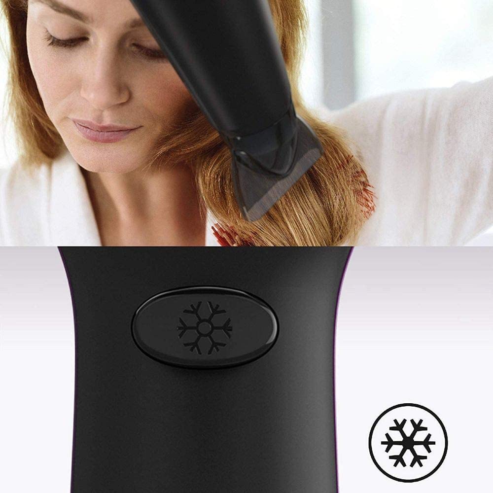 Máy sấy tóc tạo kiểu Philips BHD170/40 uốn phồng tóc tại nhà [nhập Đức chính hãng]