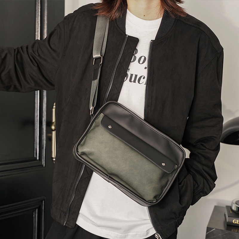 Túi Da Đeo Chéo Thời Trang Cho Nam