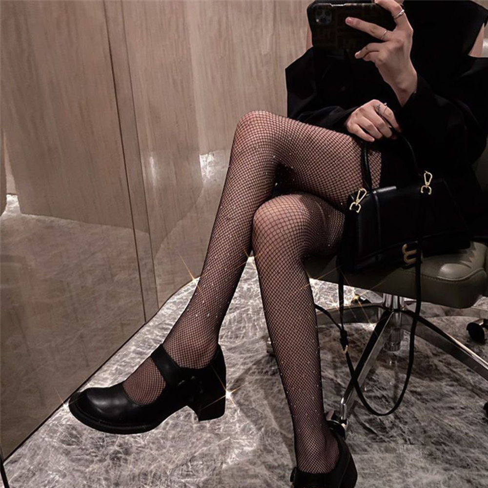 Quần Tất Lưới Lấp Lánh Nhiều Màu Cho Nữ