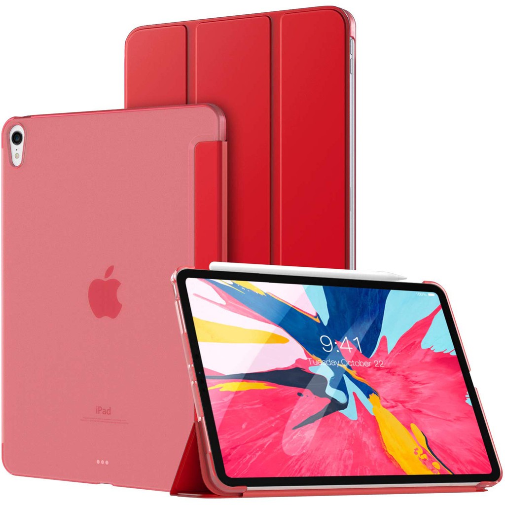 Bao da siêu mỏng từ tính thông minh cho ipad 2 3 4 5 6 mini 1 2 3 4 air 1 2 Pro 11 inch 2018