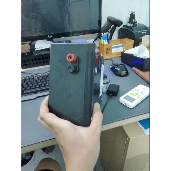 Pin Lithium 12V 15Ah dùng cho đèn P90 1000W, đèn soi nấm