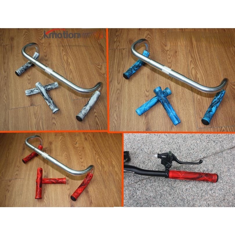 Tay nắm xe đạp 170mm siêu nhẹ chống trượt giảm xóc