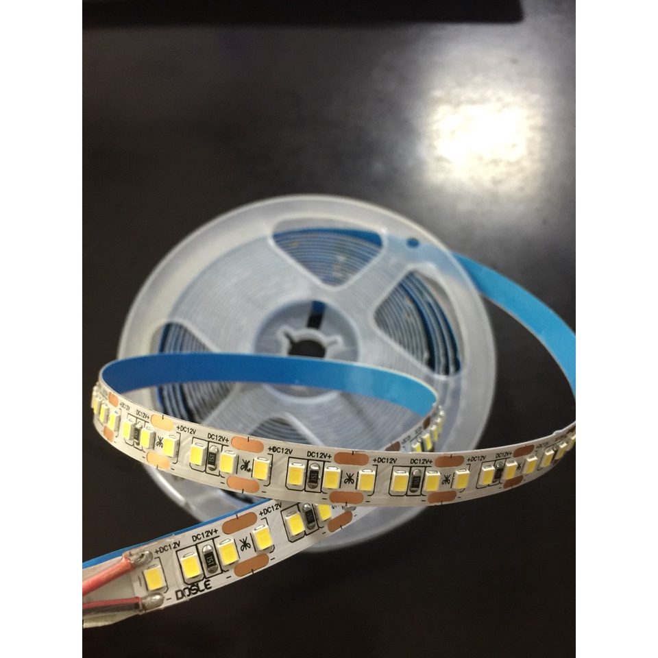 Dây Led Dán Chíp Led 2835, Công suất 16W/M, Điện 12V. Loại 180 mắt Led/M. Bh 1 năm