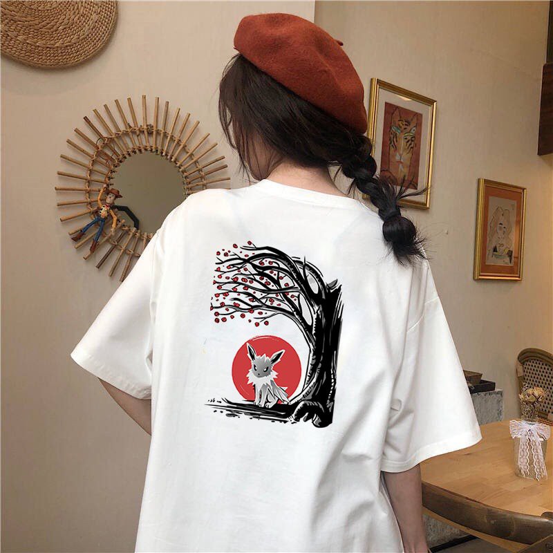 Áo thun form rộng tay lỡ Nhật Bản đẹp độc lạ vải dày mịn 2020T2337