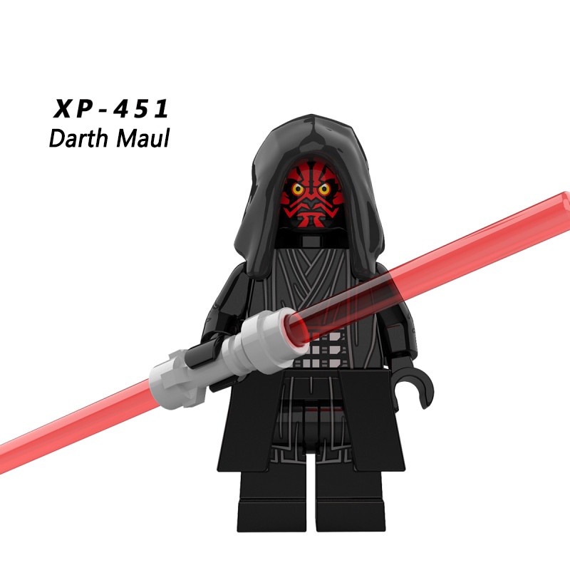 Mô Hình Nhân Vật Darth Maul Grand Inquisitor Thứ Ba Obi-Wan Anakin Mini KT1059 Trong Phim Star Wars