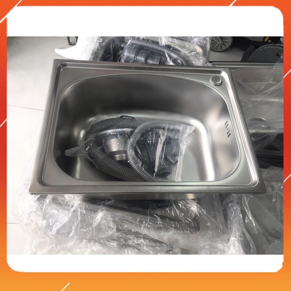 CHẬU RỬA CHÉN 1 HỐ CHẤT LIỆU INOX 304 - CHẬU RỬA CHÉN ĐÚC BẢO HÀNG 12 THÁNG