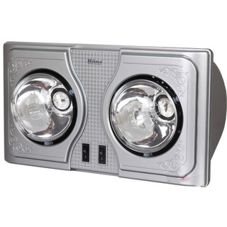 Đèn sưởi 2 bóng treo tường Hans-H2B