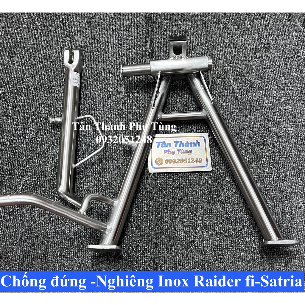 Chống Đứng Nghiêng Inox 304 Raider Fi, Satria TanthanhPT