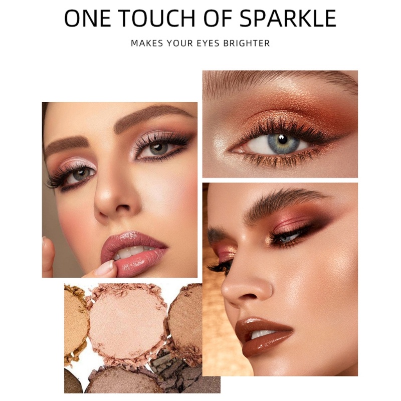 Phấn Mắt Dạng Bút Màu Lì Ánh Kim Bắt Sáng Kháng Nước Lâu Trôi Cho Nữ