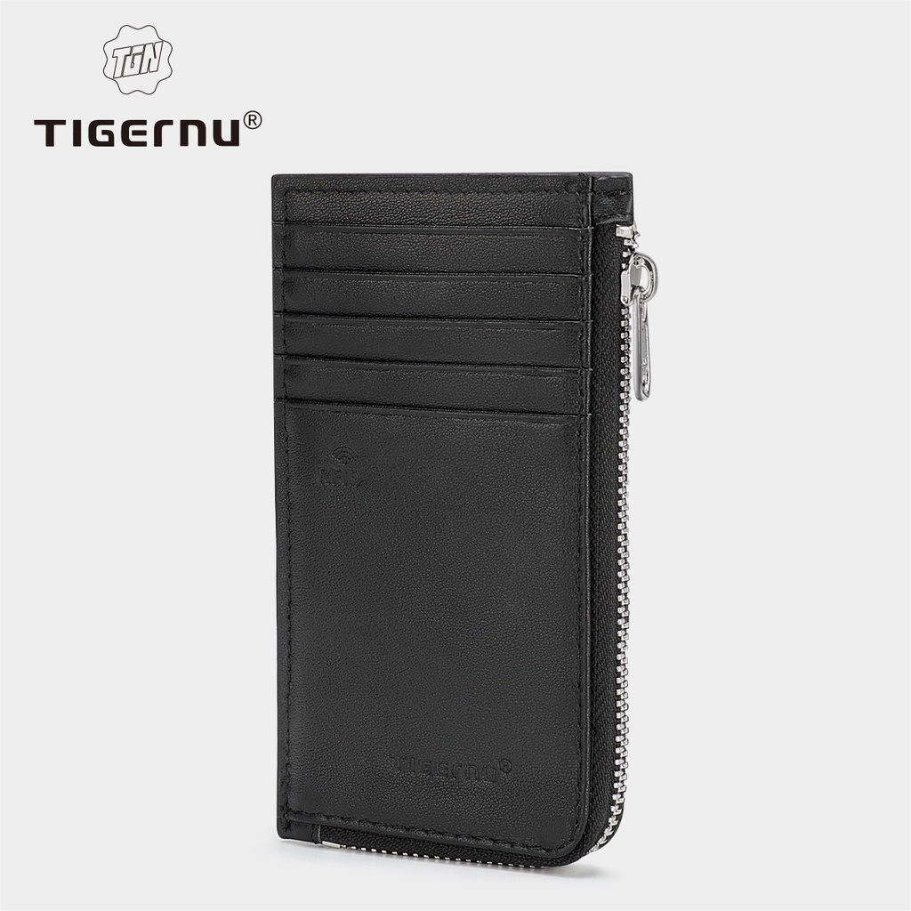 Ví Tigernu T-S8083 Chất Liệu Da Thật Có RFID Chống Trộm