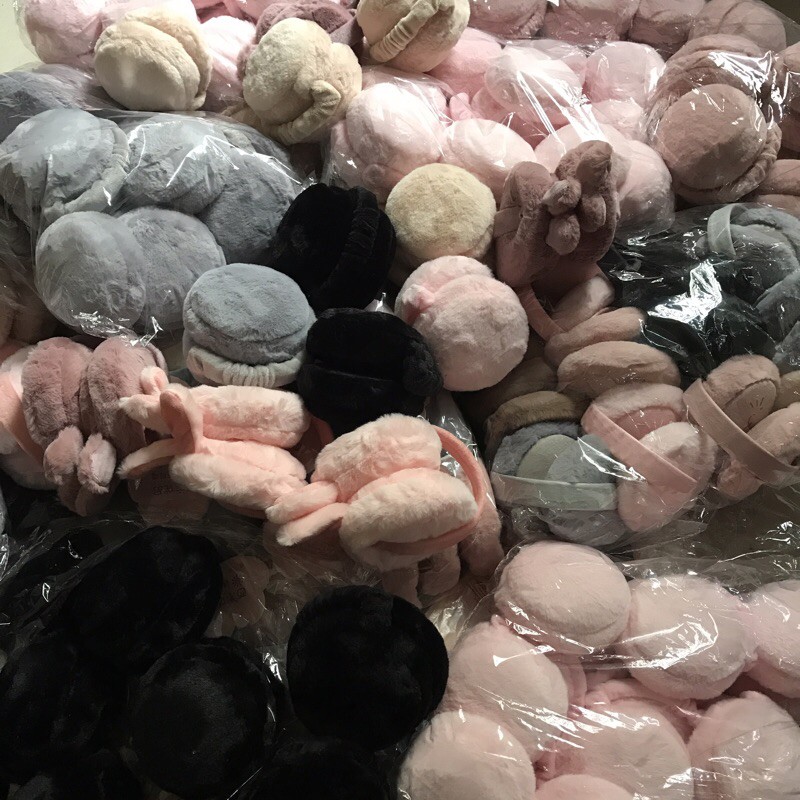 Bông chụp tai giữ ấm lông thú Sicogo