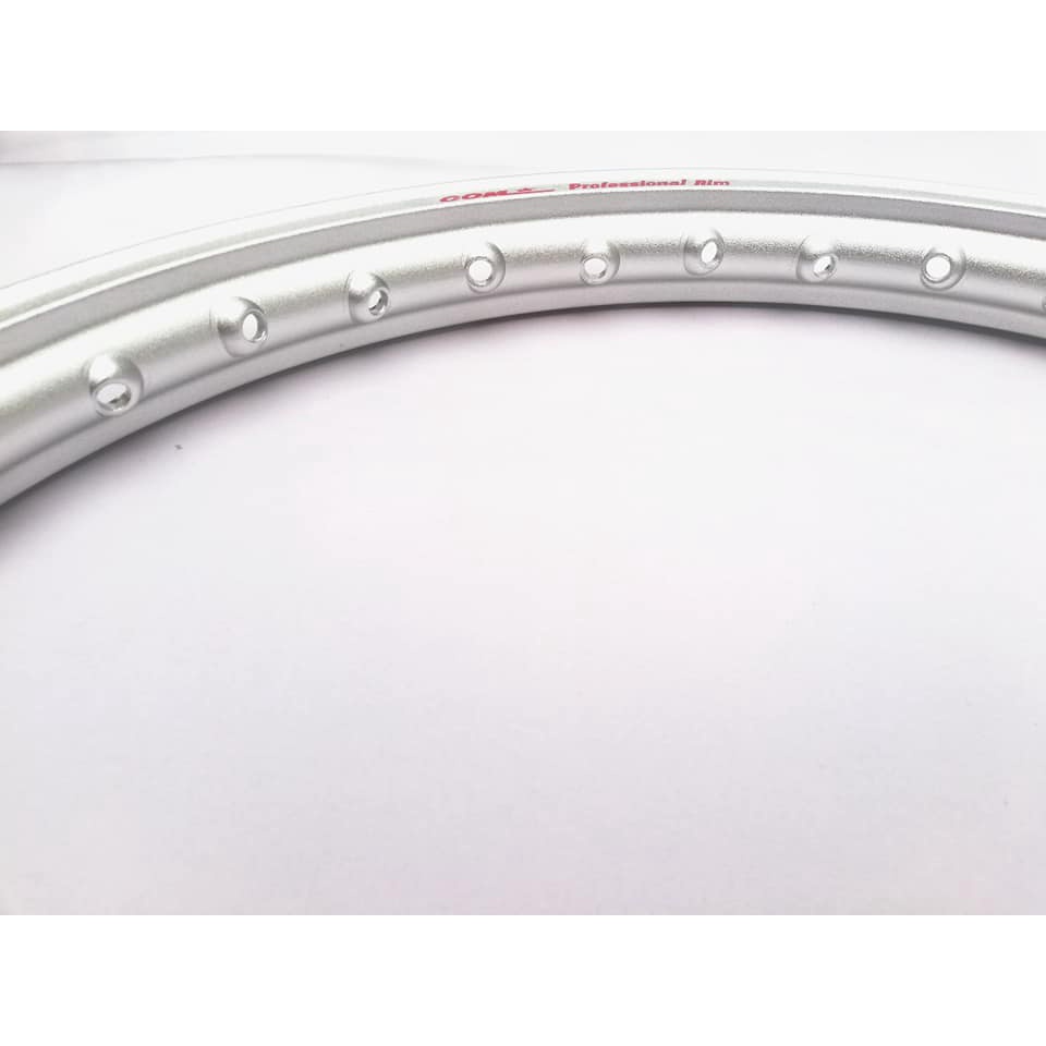 Niềng(Vành) xe máy hợp kim nhôm cao cấp Comstar phiên bản E màu bạc size 1.2 và 1.2