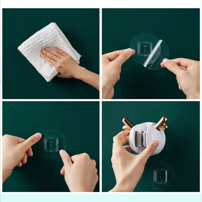 Giá Đỡ Cây Lau Nhà Gắn Tường Không Cần Khoan Tiện Dụng