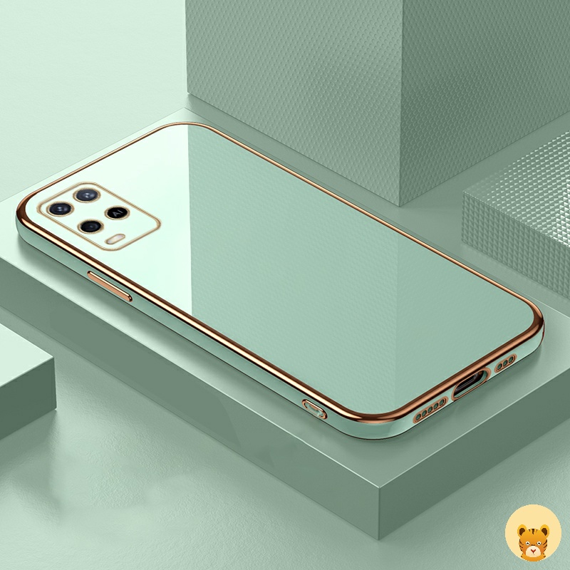 Ốp Điện Thoại Mạ Điện 7 Màu Sang Trọng Đơn Giản Dành Cho Oppo A54