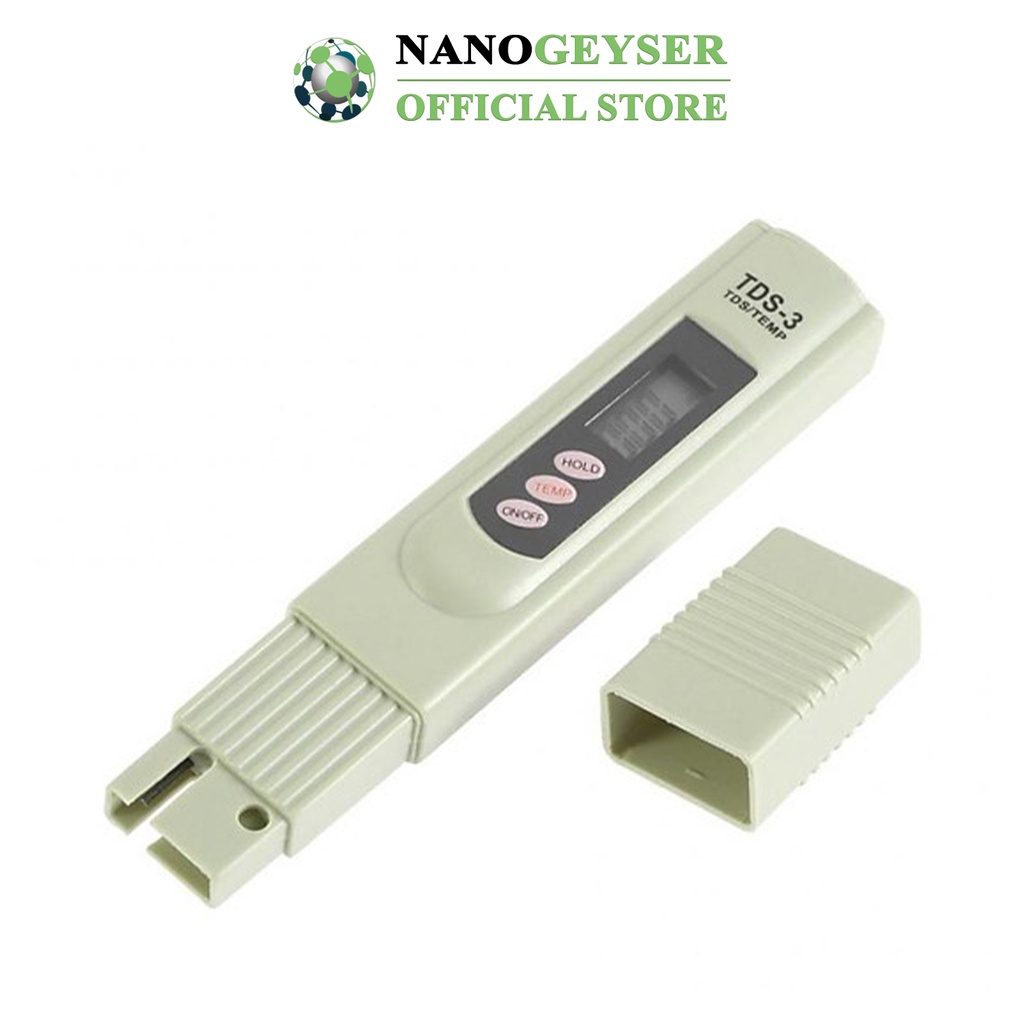 Bút thử nước TDS Nano Geyser, Dụng cụ kiểm tra chất lượng nước, độ cứng của nước, Bảo hành chính hãng 1 năm