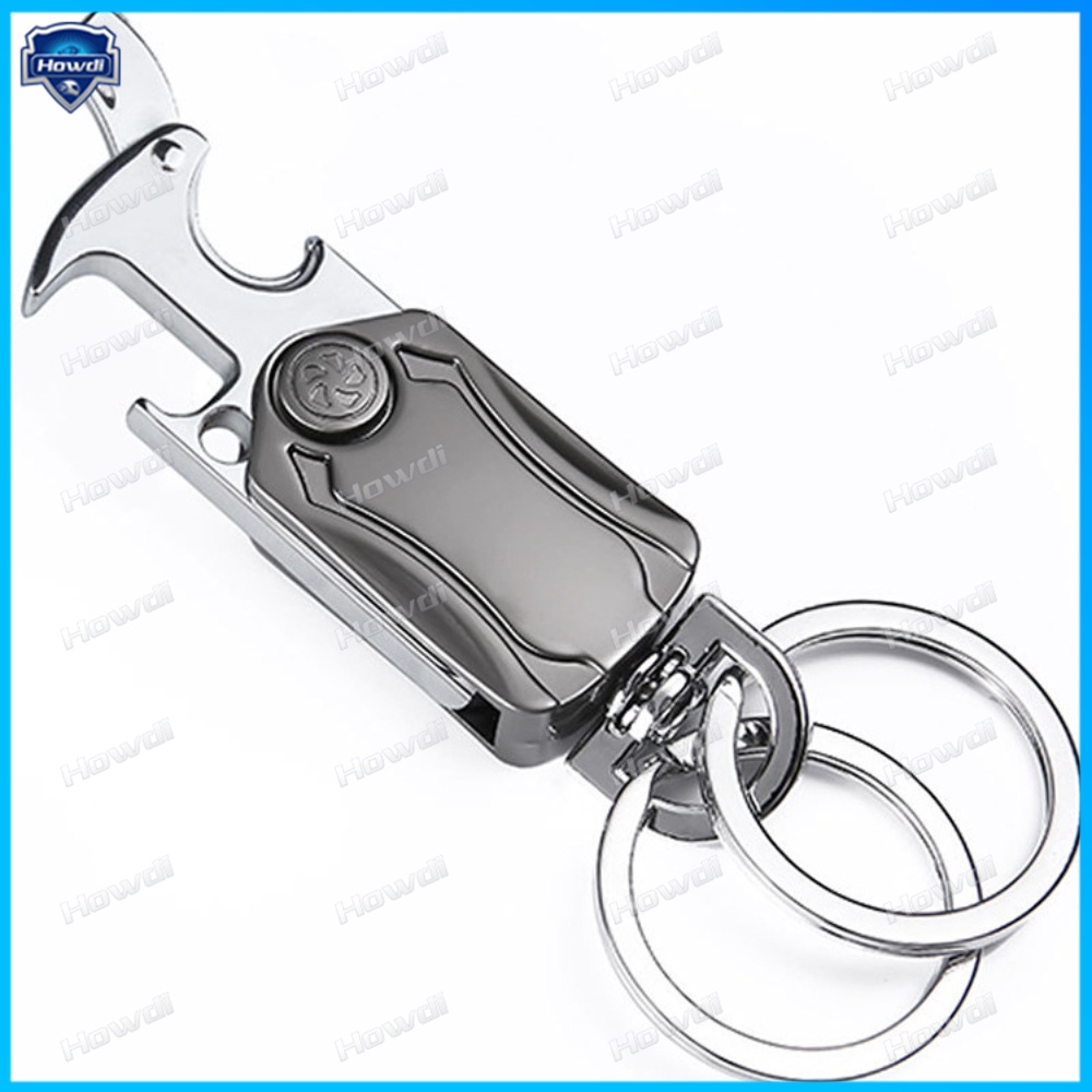 Móc Khóa Kiêm Đồ Khui Nắp Chai Đa Năng Hình Con Xoay Sáng Tạo