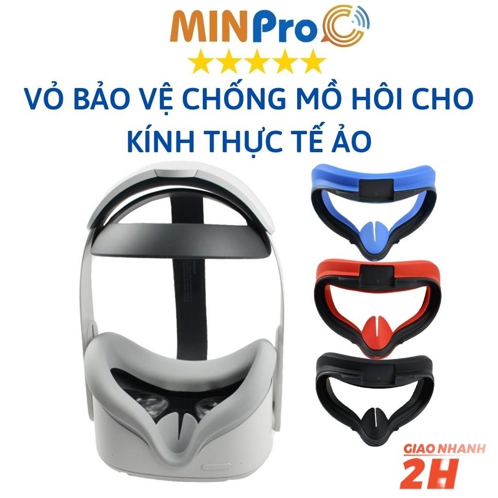 Vỏ bảo vệ chống mồ hôi cho kính thực tế ảo Oculus Quest 2 Vr Quest2 silicon cao cấp – MINPRO