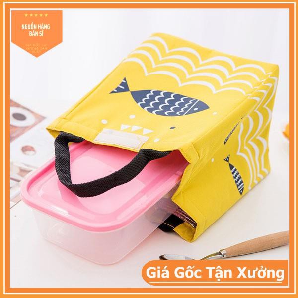 [Xả kho-FreeShip Đơn Từ 50K] Túi đựng hộp cơm giữ nhiệt cao cấp hình cá 2021 | BigBuy360 - bigbuy360.vn
