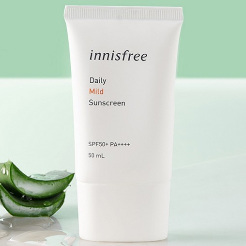 Kem Chống Nắng Dạng Nước Water-base Innisfree Daily Mild Sunscreen SPF50+/PA++++ 50ml