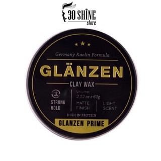 Sáp Vuốt Tóc Cao Cấp Glanzen Prime - Sandar Wood | Phiên Bản Đặc Biệt Hương Gỗ 60G