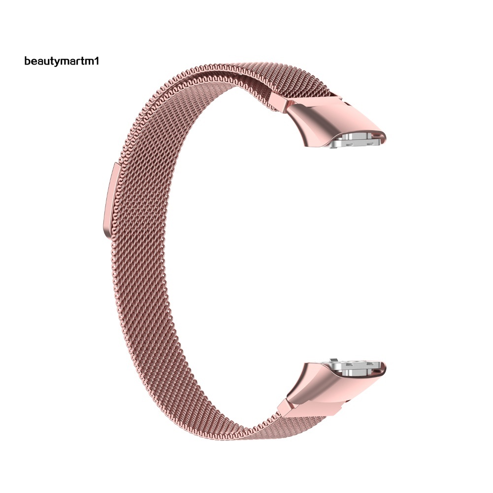 Dây Đeo Thay Thế Chất Liệu Thép Không Gỉ Thiết Kế Nhiều Lỗ Thời Trang Cho Đồng Hồ Samsung Galaxy Fit Sm-R370