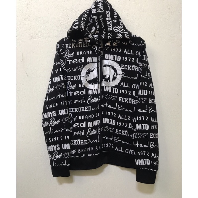 Áo hoodie zip hiệu Ecko 2hand