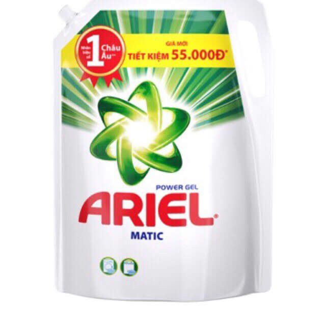 Combo 2 Túi Nước Giặt Ariel Đậm Đặc 2.4kg
