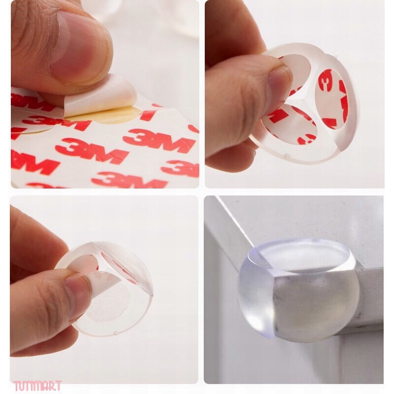 Bịt góc bàn silicon (set 4 chiếc) An Toàn Cho Bé