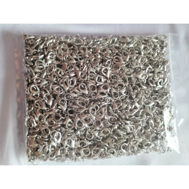 Bán sỉ bịch 1000 móc khoá càng cuaKhoá đầu tôm inox size 10mm không đen không gỉ