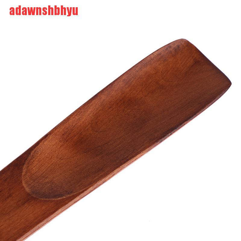 [adawnshbhyu] 1 Chiếc Giày Bằng Gỗ Tự Nhiên Màu Trơn