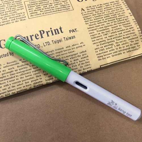 Bút máy luyện chữ xóa được Tâm An Sáng Tạo ngòi 0.38mm nét êm trơn