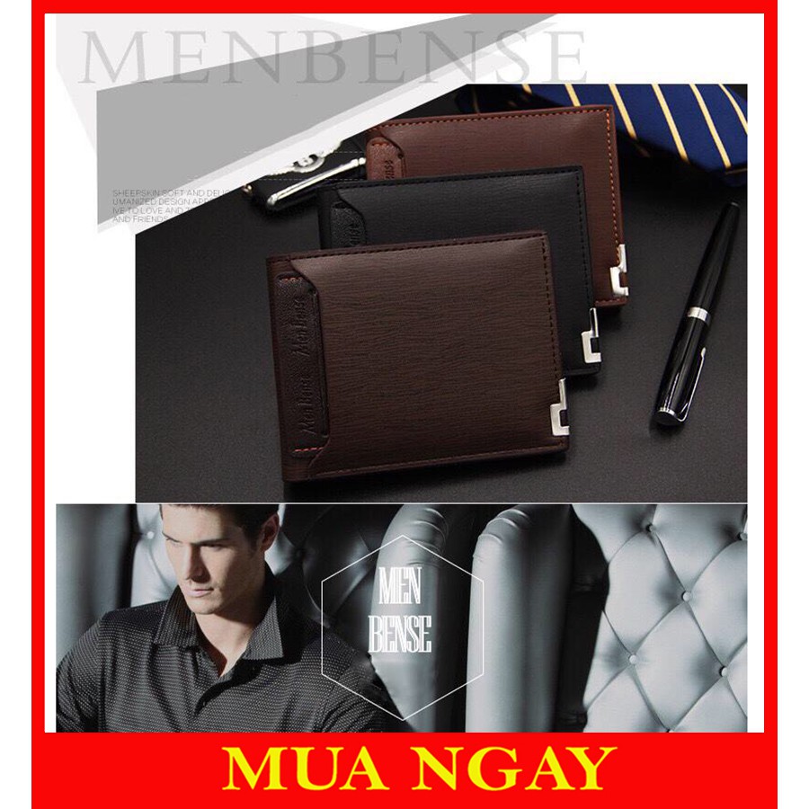 Ví da nam men bensen HQ3 cao cấp