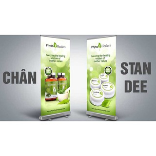 Chân cuốn standee - poster cao cấp khổ 60x160cm