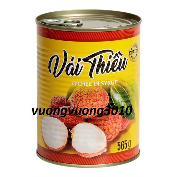 Vải Thiều Ngâm Lon Vàng 565g